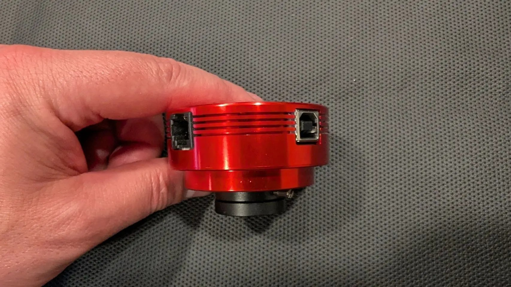 ZWO ASI 120mm, used a hand full of times still in a perfect